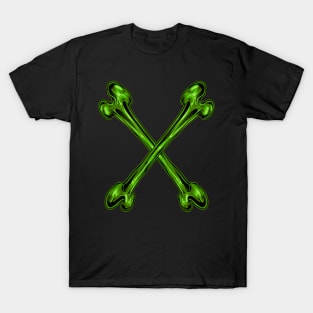 green cross bone T-Shirt